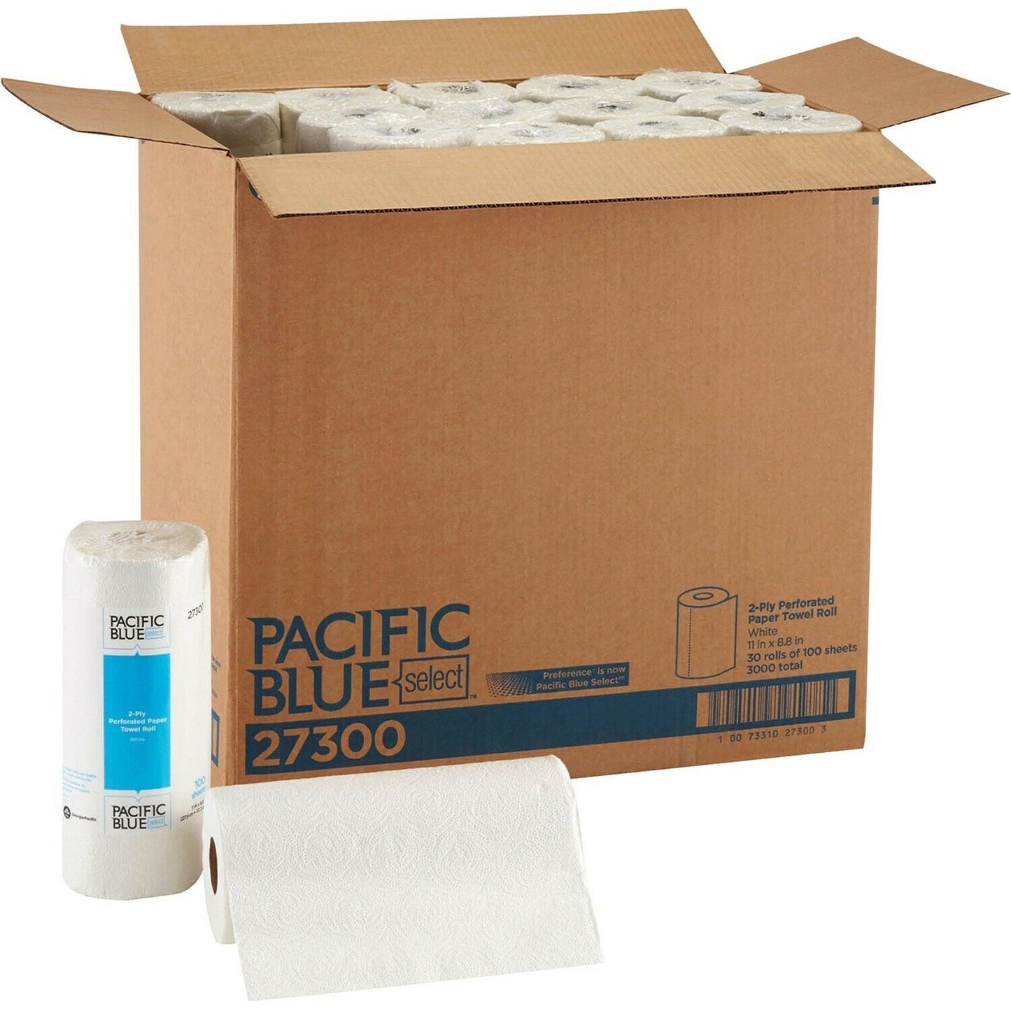 TOWEL, PAPER KITCHEN ROLL PERFORM WHT 2PLY