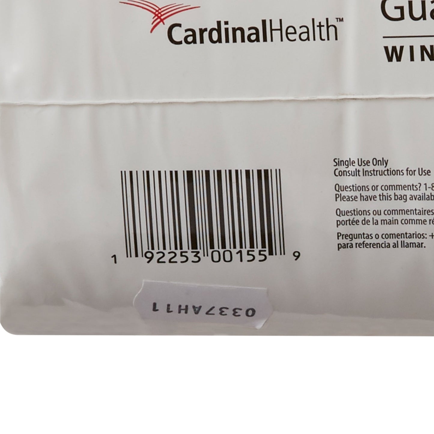 GUARD, SURE CARE F/MEN