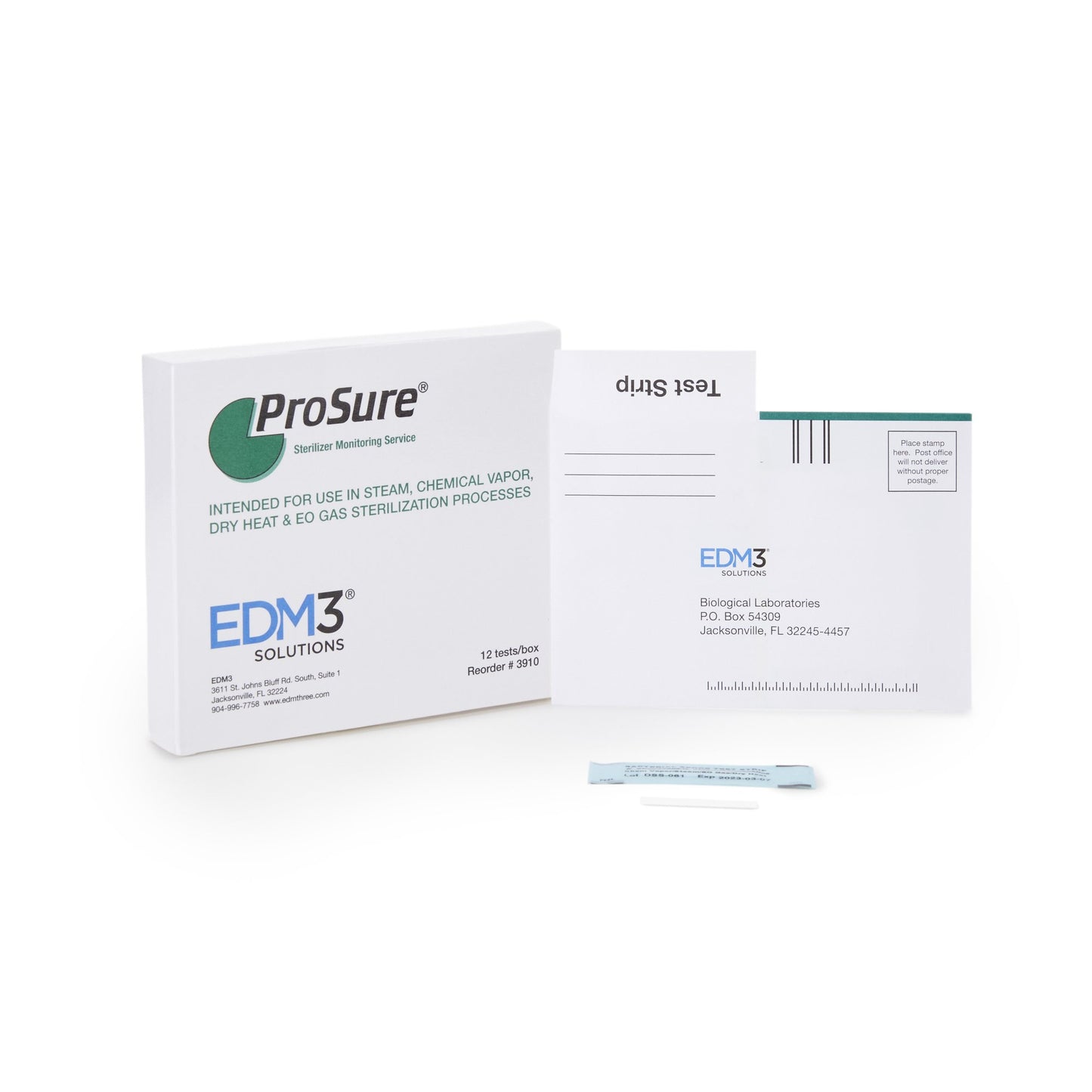 TEST SYSTEM, SPORE MAIL-IN PROSURE