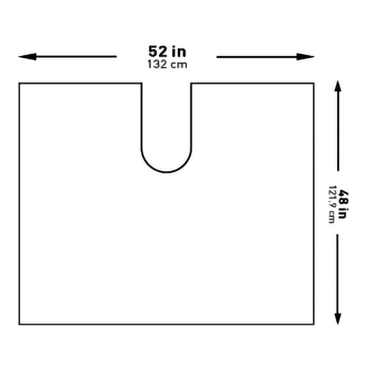 DRAPE, SURGICAL ORTHO IMPERVIOUS W/SPLIT 48"X52"