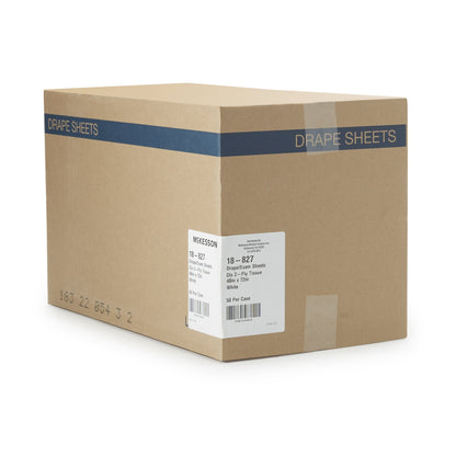SHEET, DRAPE 2PLY WHT 40X72