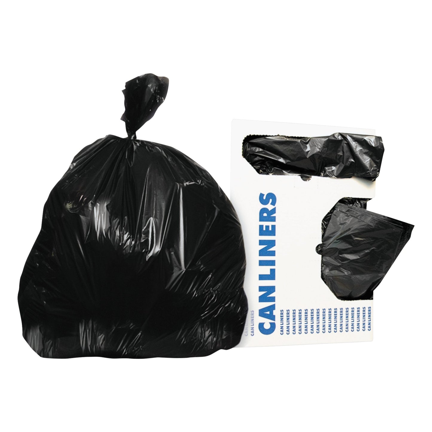 LINER, TRASH BLK 24X32 12-16GL.7MIL