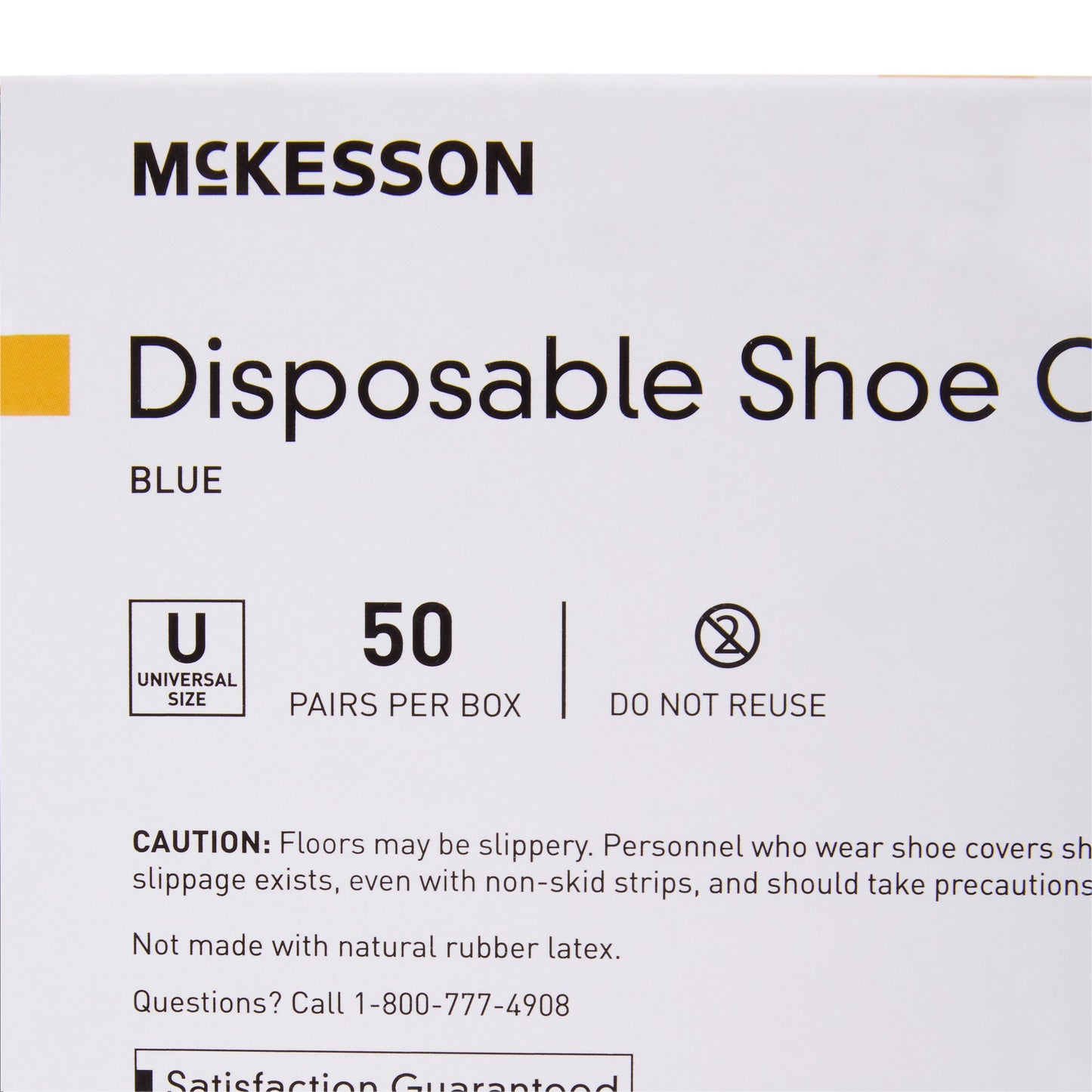 SHOECOVER, NON-SKID LF UNIV BLU