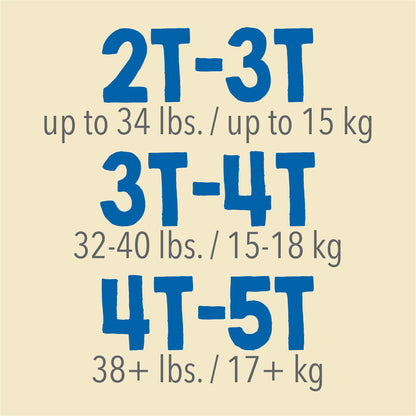 PANTS, TRAINING CUTIE BOY 2T-3T