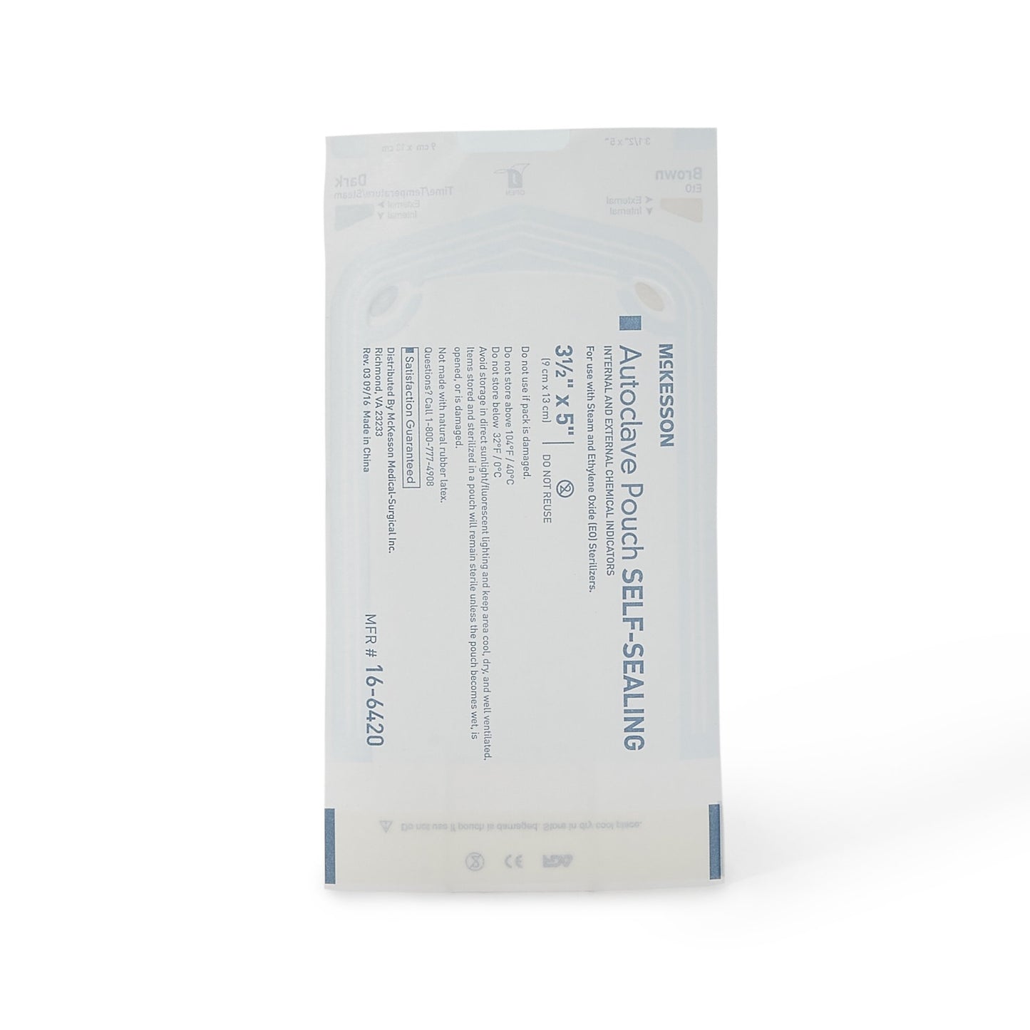 POUCH, SELF SEAL ECON 3.5X5