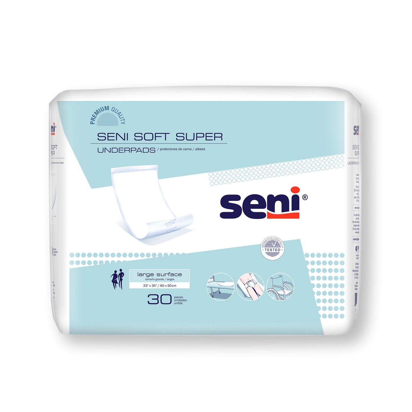 UNDERPAD, SENI SOFT SUPER HYGIENIC 23"-35"