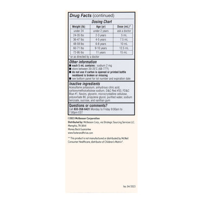 IBUPROFEN, SUSPN ORAL FT CHLDGRAPE 4OZ