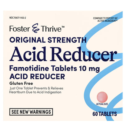 FAMOTIDINE, TAB FT SM ACID REDUCER 10MG