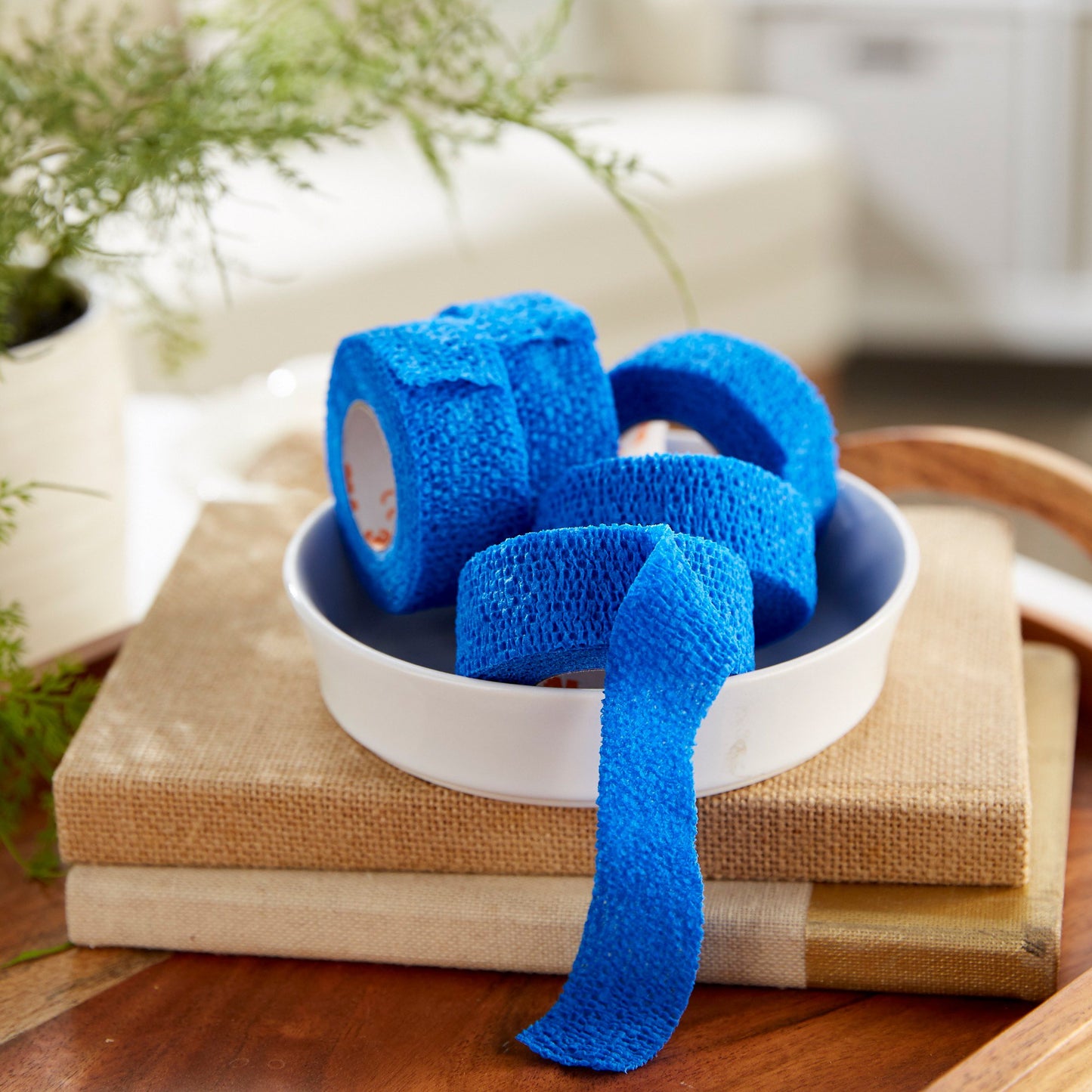BANDAGE, COBAN ELAS BLU 1"X5YDS