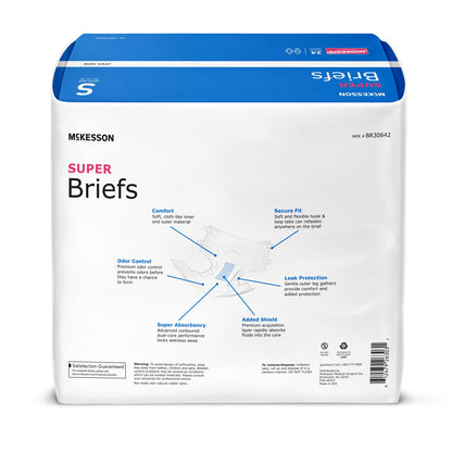 BRIEF, TAB CLOSURE SUPER SM 20-32"