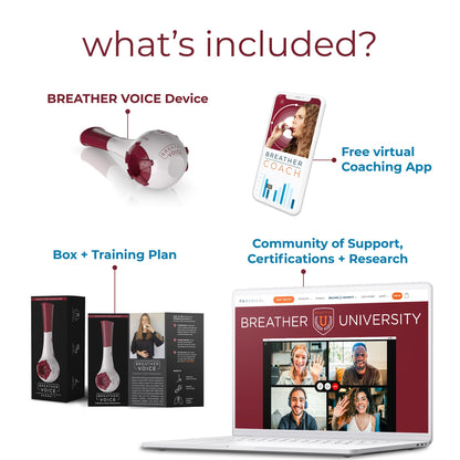 EXERCISER, RESPIRATORY TRAINERBREATHER VOICE