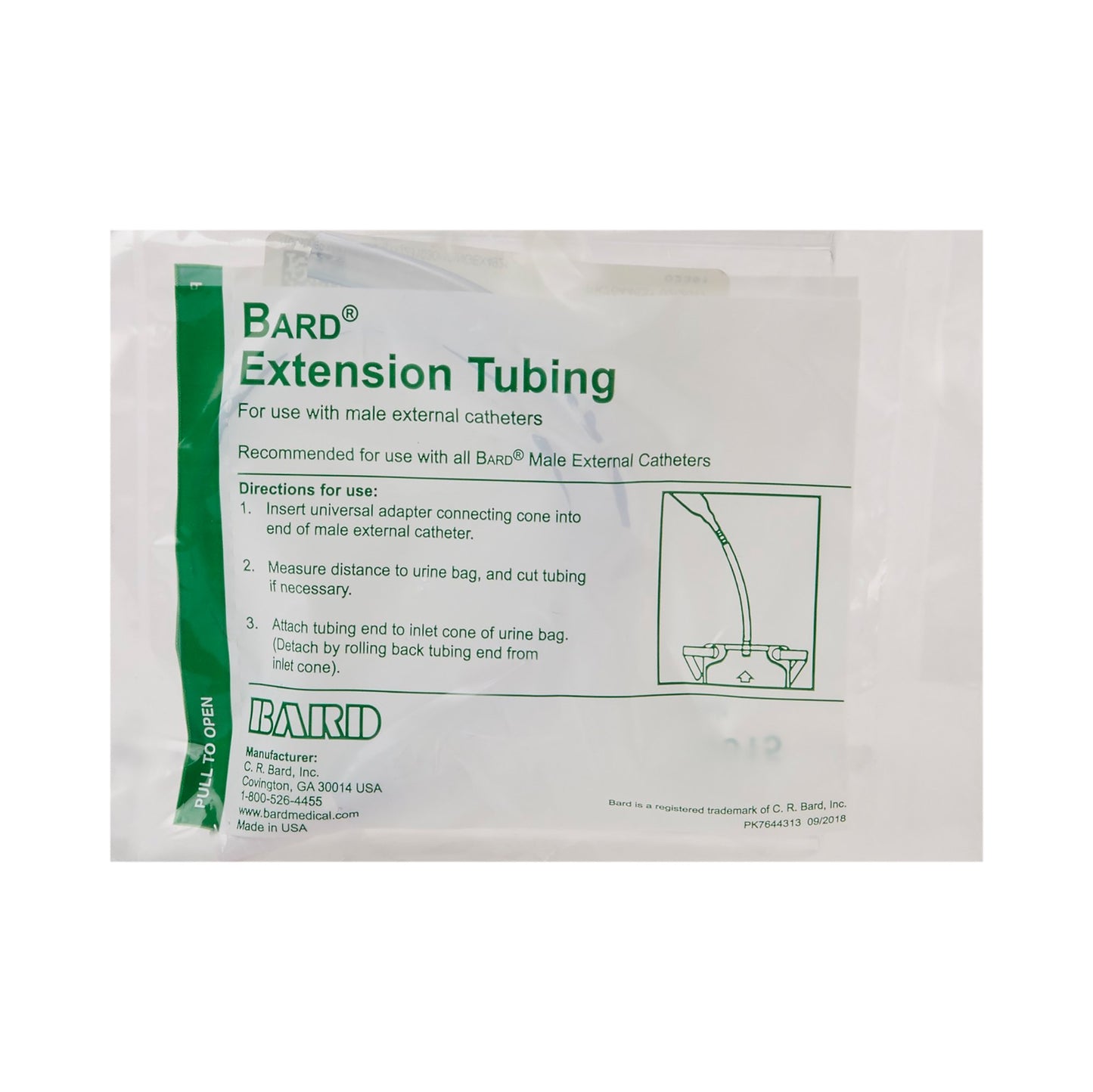 TUBE, EXT N/S LF 18"