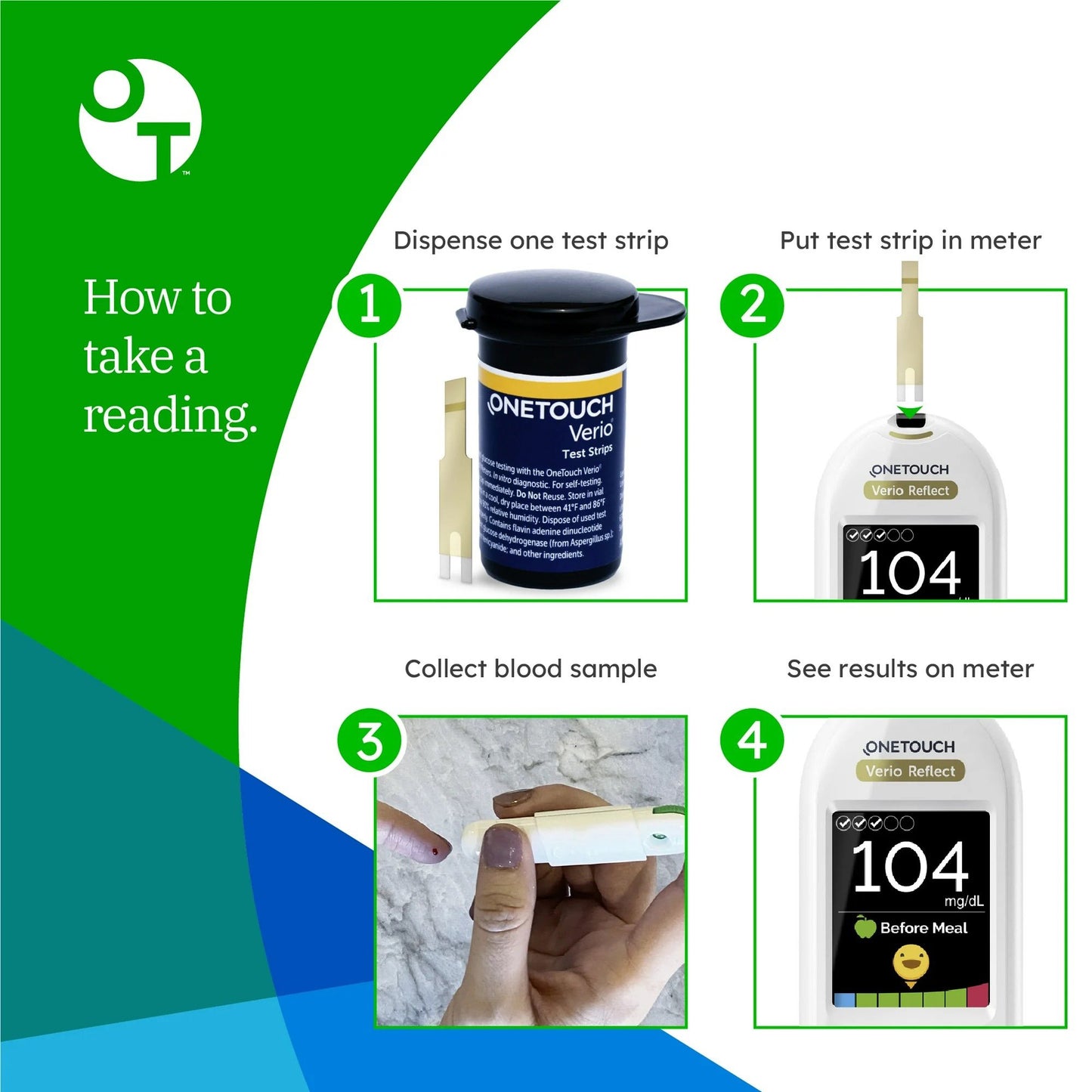 STRIP, TEST BLD GLUCOSE VERIOONE TOUCH