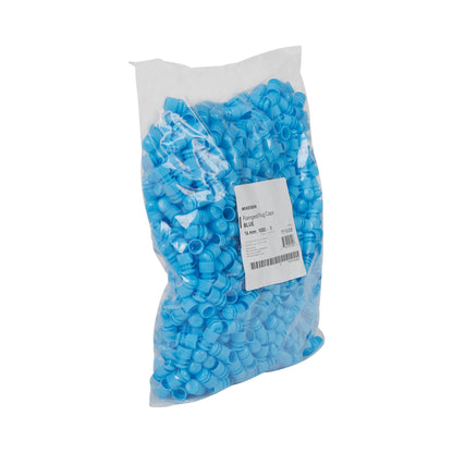 CAP, VAC TUBE BLU 16MM