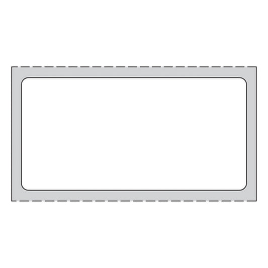 LABEL, DIRECT THERMAL PAPER PERM WHT 2"X1"