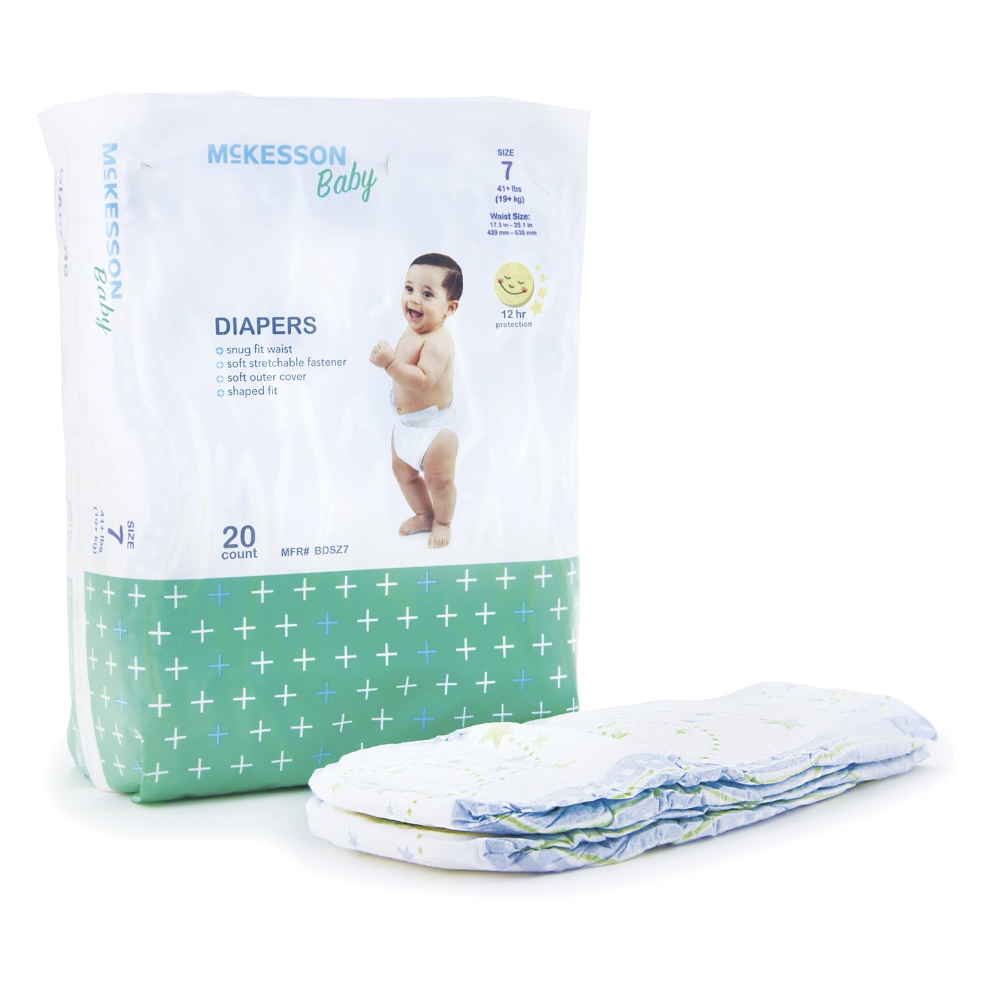 DIAPER, BABY SZ7 41+LBS