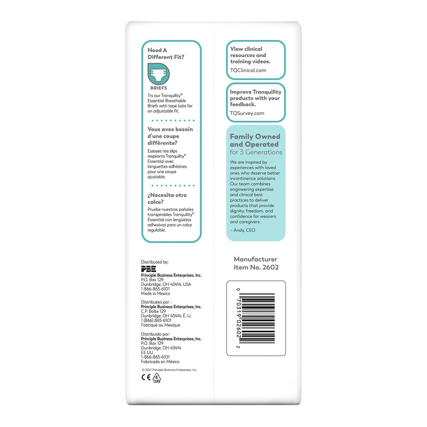 BRIEF, INCONT SELECT ABSORB DISP YTH