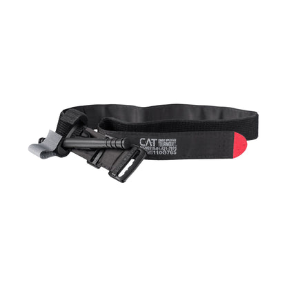 TOURNIQUET, COMBAT APPLICATION1HAND RED TIP BLK NARSCU