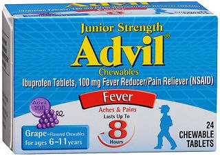 ADVIL, TAB CHEW GRAPE