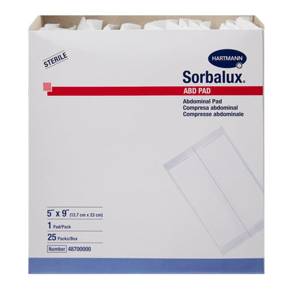 PAD, ABDN SORBALUX 5"X9"
