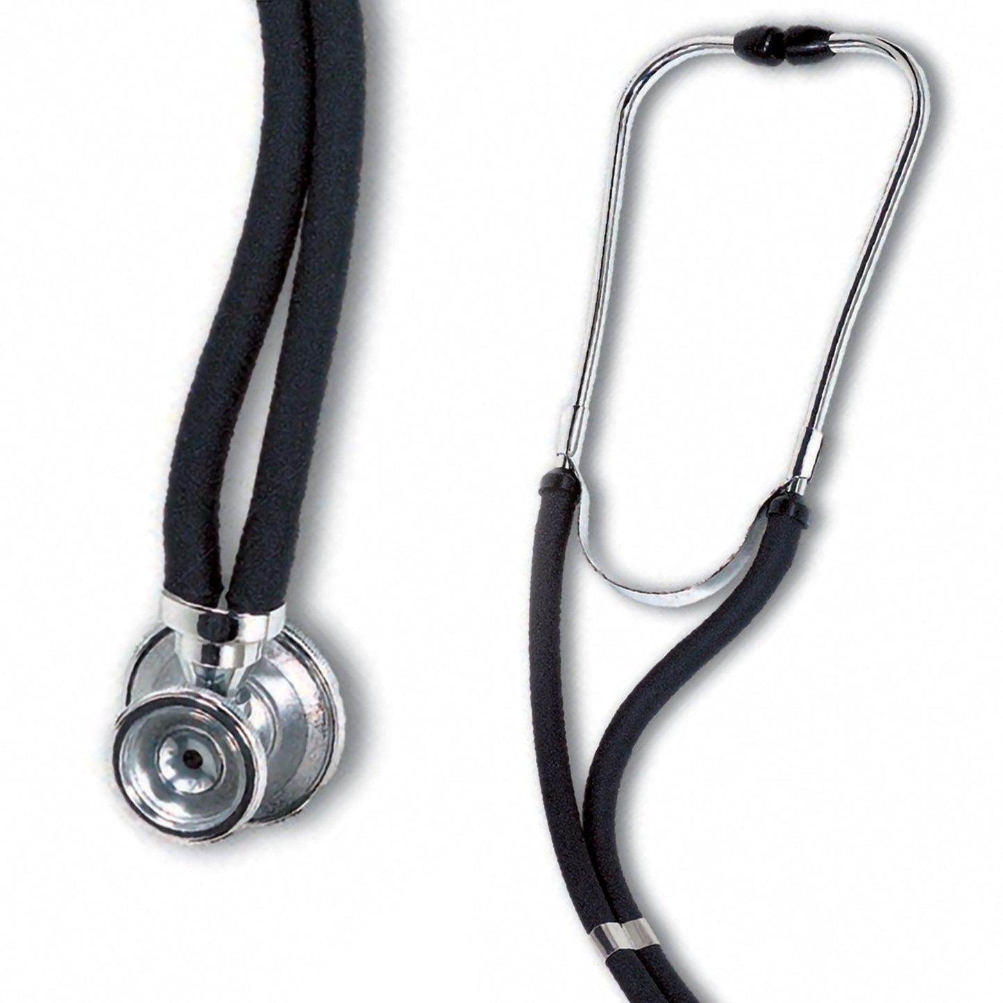 STETHESCOPE, SPRAG/RAP CHROME30" W/BLK TU BAUM