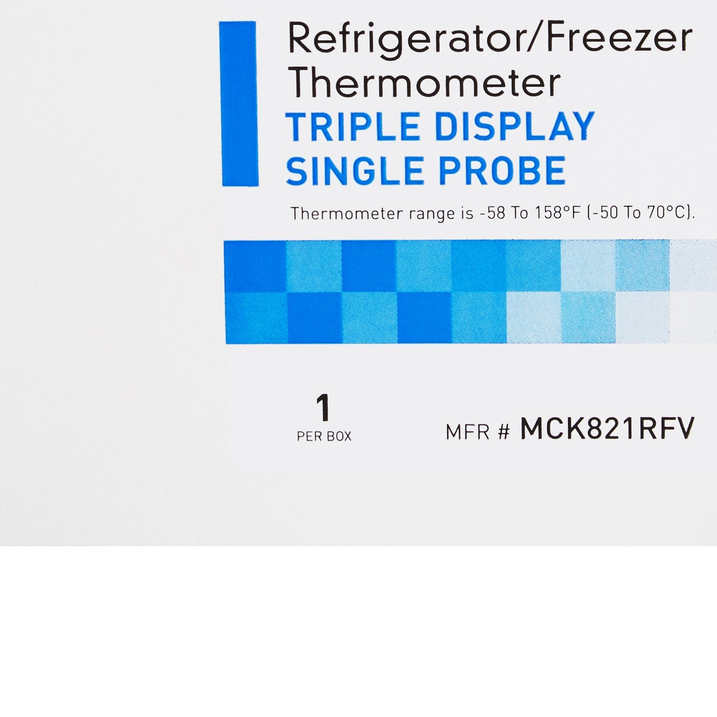 THERMOMETER, REFRIG/FRZR SNGLPROBE ACC 0.3/RES 0.1