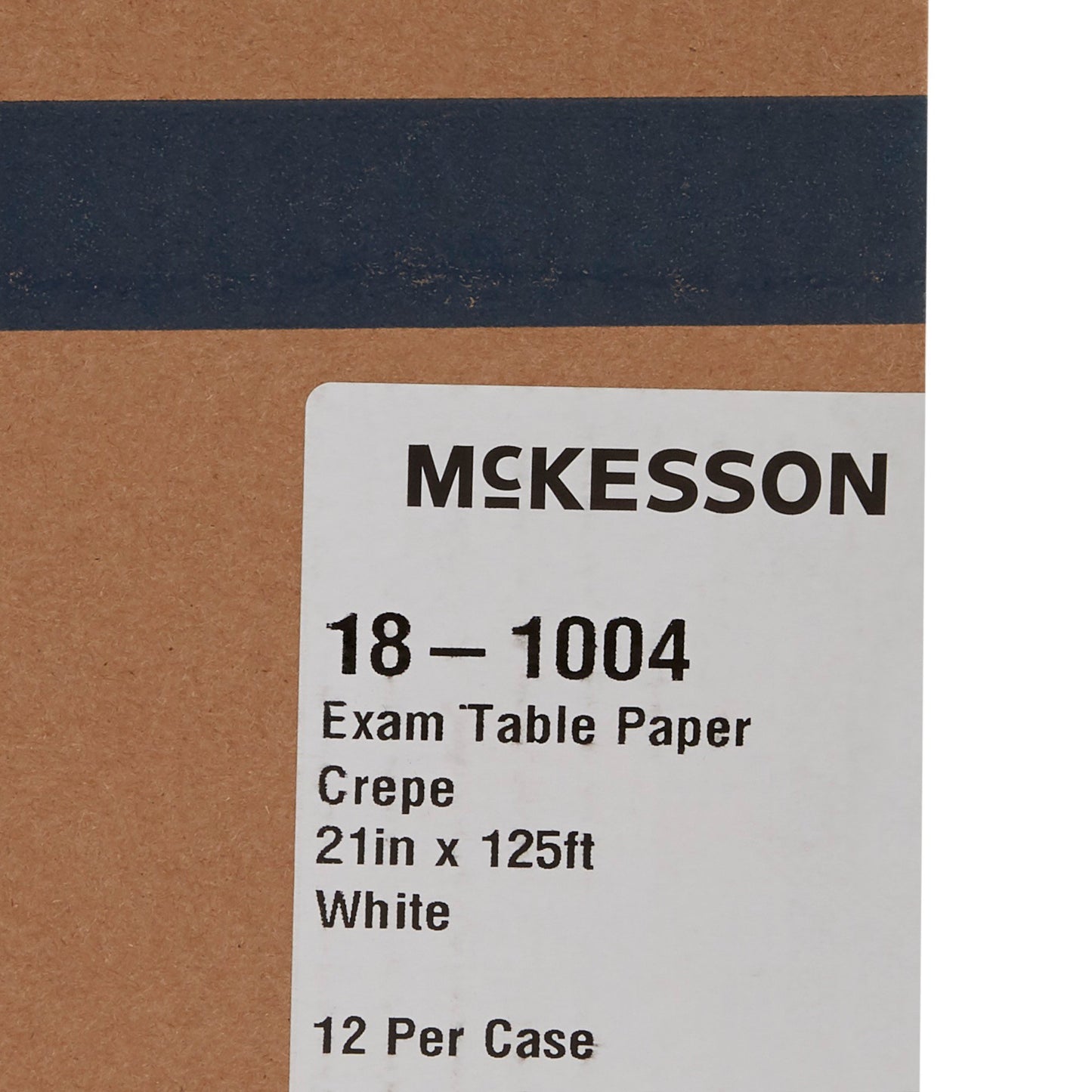 PAPER, TABLE CREPE ECON WHT 21"X125'