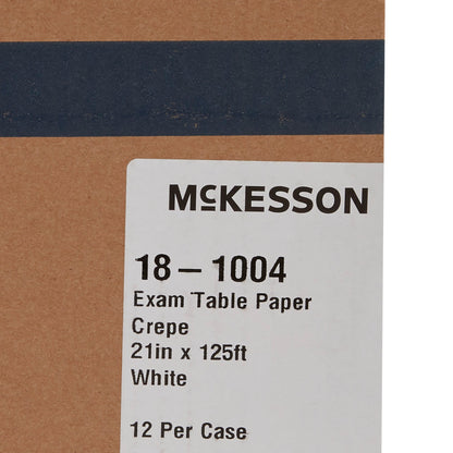 PAPER, TABLE CREPE ECON WHT 21"X125'