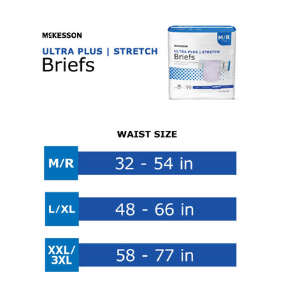 BRIEF, TAB CLSR ULTRA PLUS LG/XL 48-66