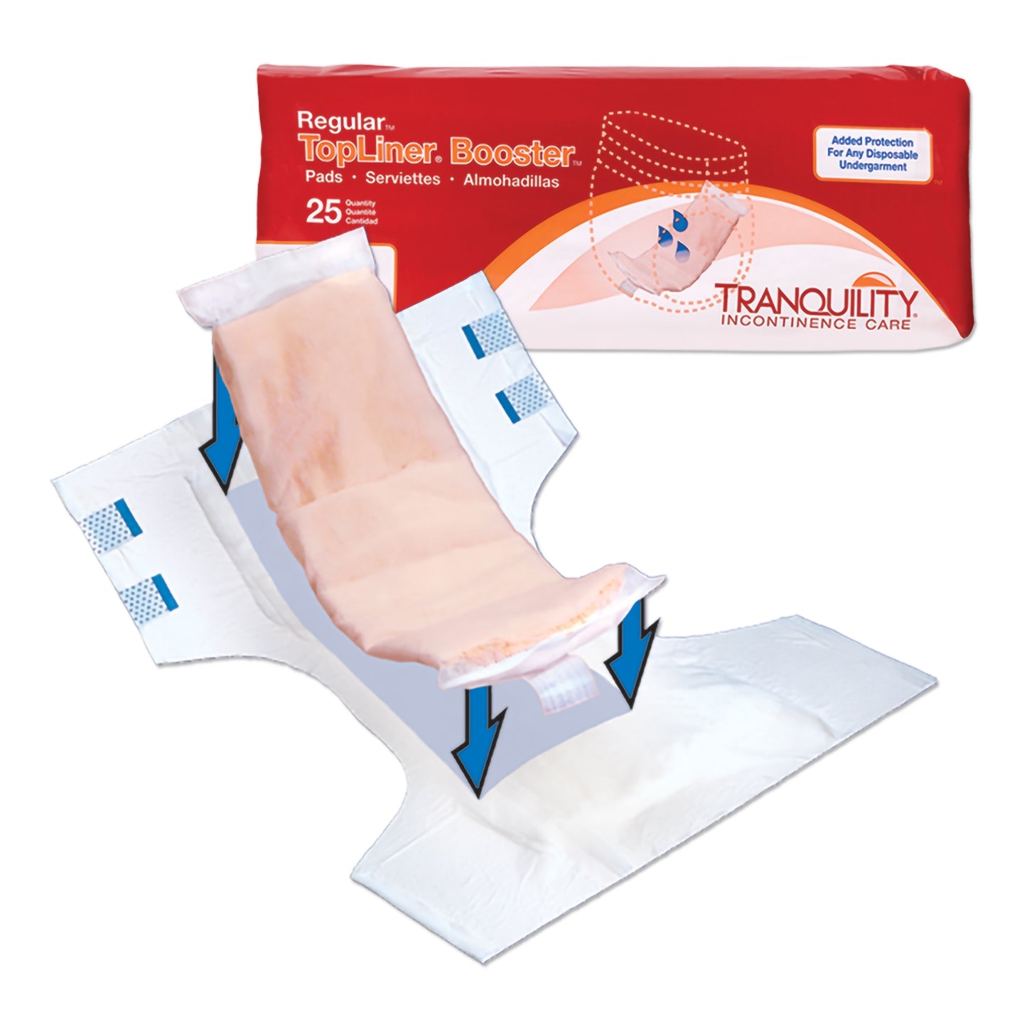 PAD, TRANQUILITY TOPLINER BOOSTER