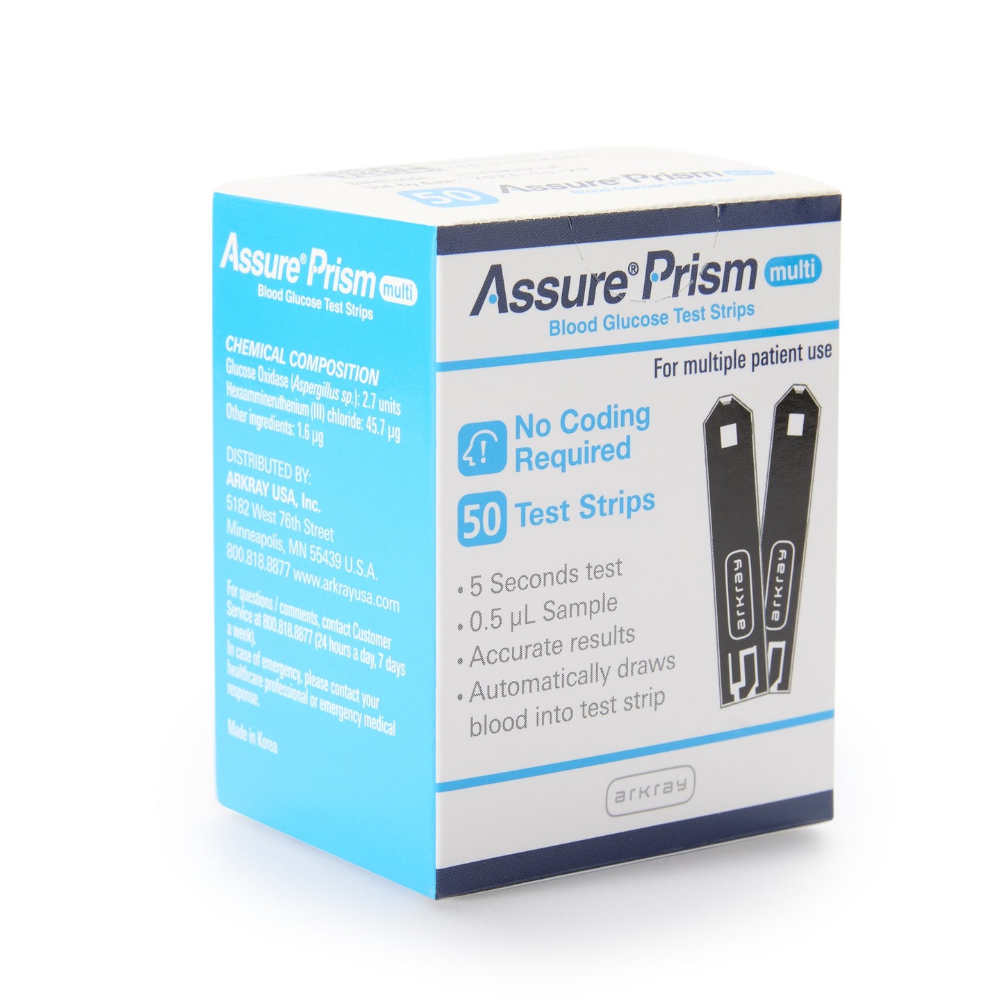 TEST STRIP, BLD GLUC ASSURE PRISM MULTI