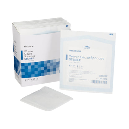 SPONGE, GAUZE 12PLY STR 2'S 4"X4"