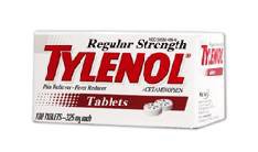 TYLENOL, TAB REG 325MG 100