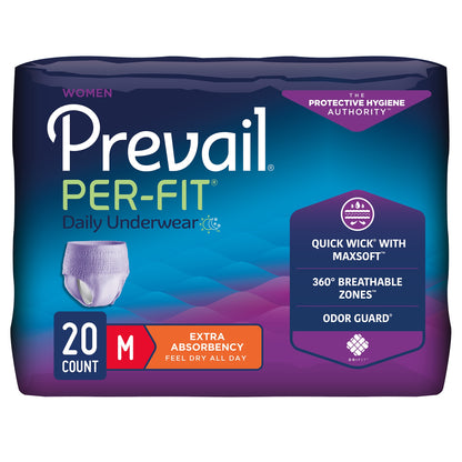 UNDERWEAR, PREVAIL PER-FIT WOMEN 34"-36" MED