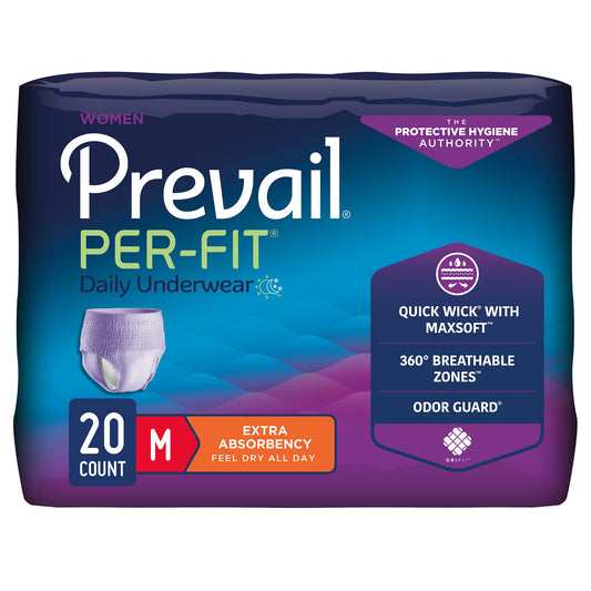 UNDERWEAR, PREVAIL PER-FIT WOMEN 34"-36" MED