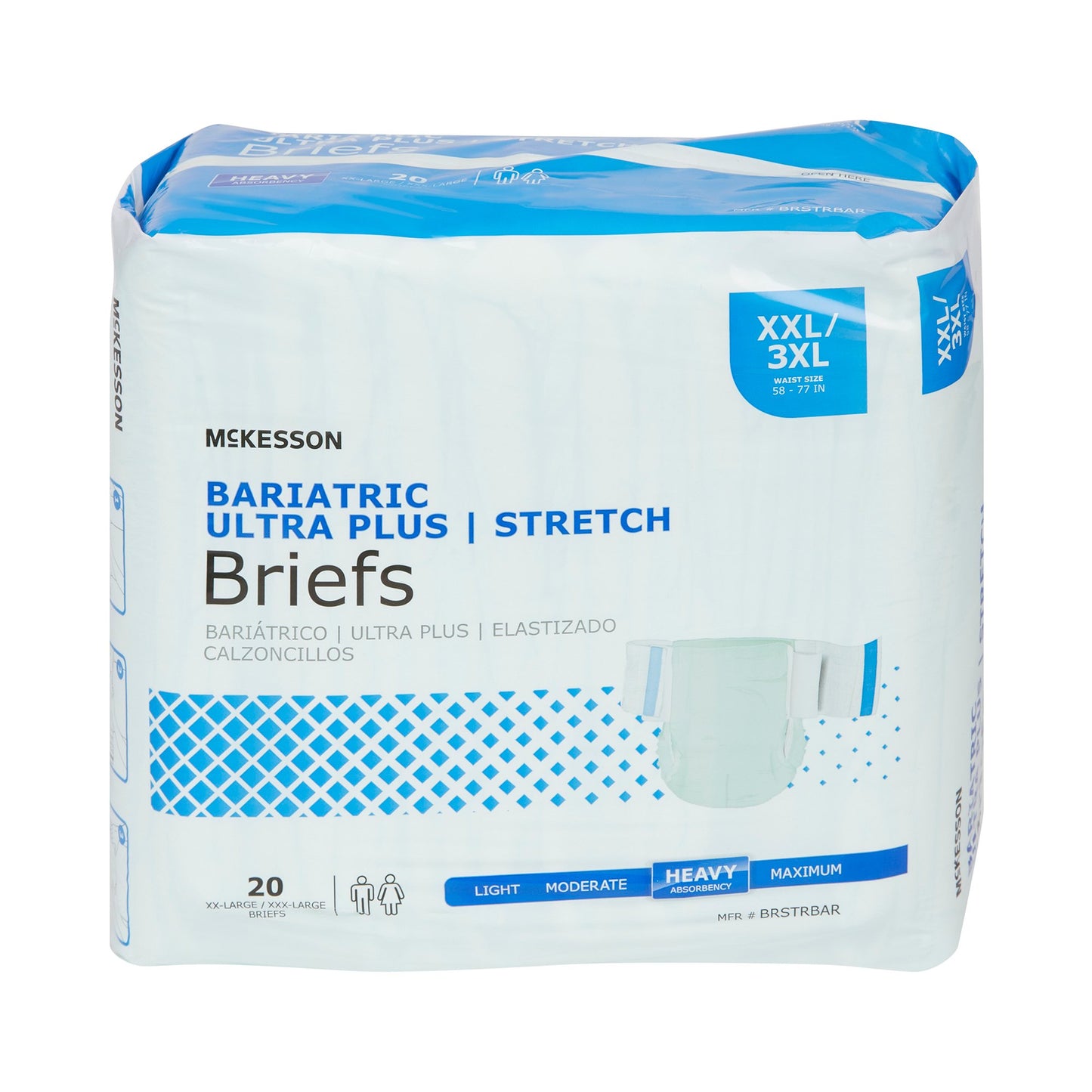 BRIEF, TAB CLSR ULTRA PLUS 2XLG 3XLG 58-77