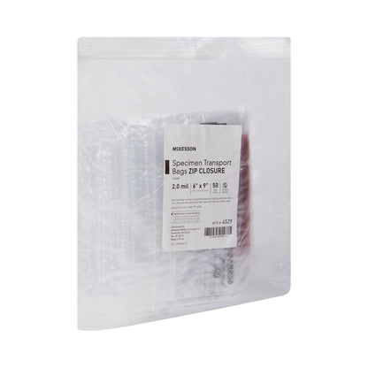 BAG, SPCMN BIOHAZ CLR 6X9
