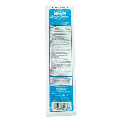 MOUTHCARE KIT, W/SCTN/SWABS
