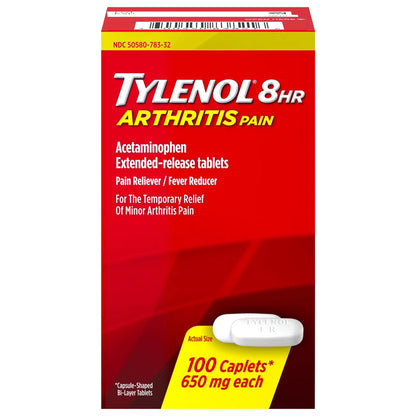 TYLENOL ARTHRITIS, CAP 8HR 650MG