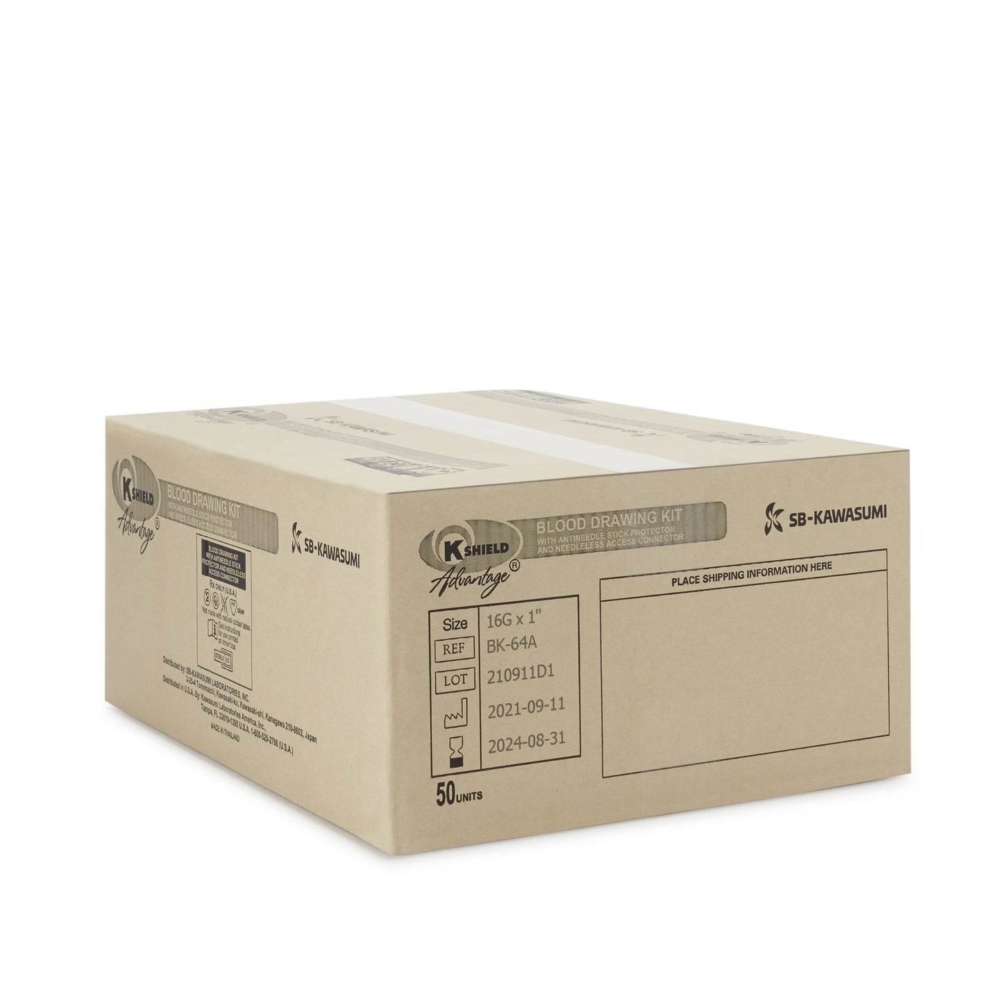 BLOOD DRAWING KIT, KSHIELD ADVANTAGE
