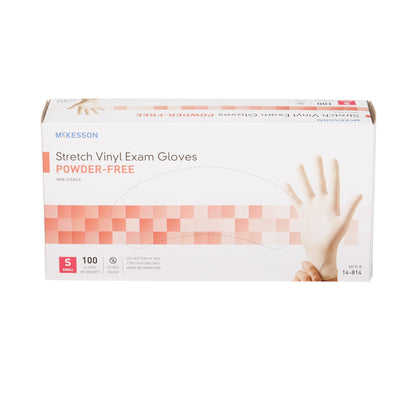 GLOVE, EXAM VNYLSTRCH SM N/S