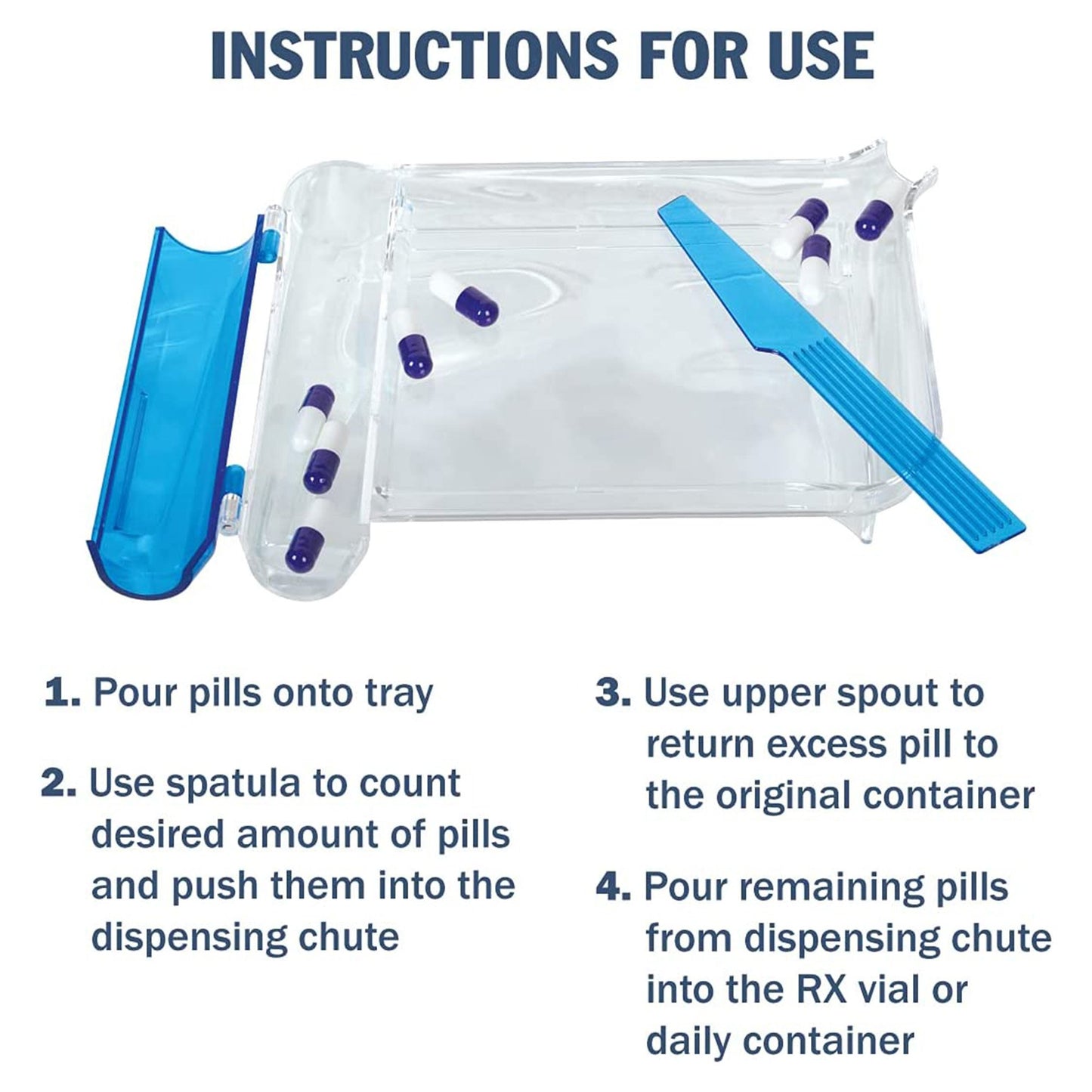 COUNTER, PILL W/SPATULA9APOTH