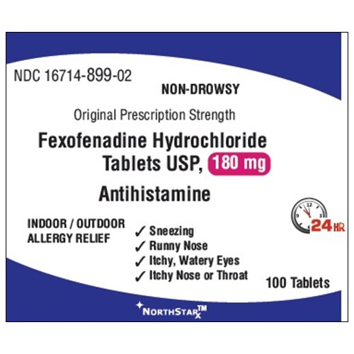 FEXOFENADINE HCL, TAB 180MG