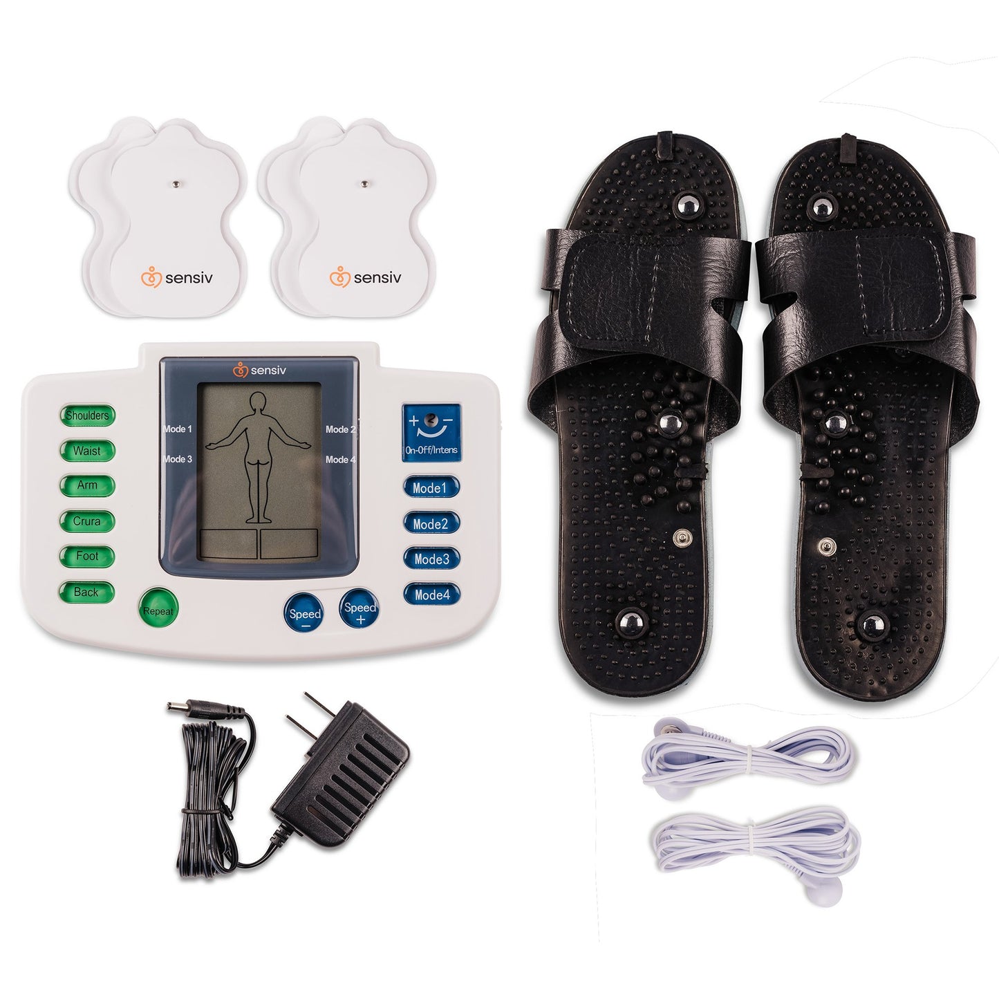 TENS UNIT, FULL BODY SENSIV W/FT ATTACHMENT PAIN RELIEF