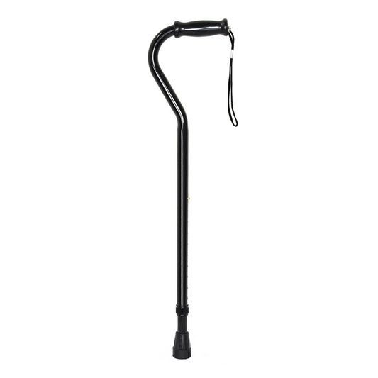 CANE, OFFSET HD STEEL BLK