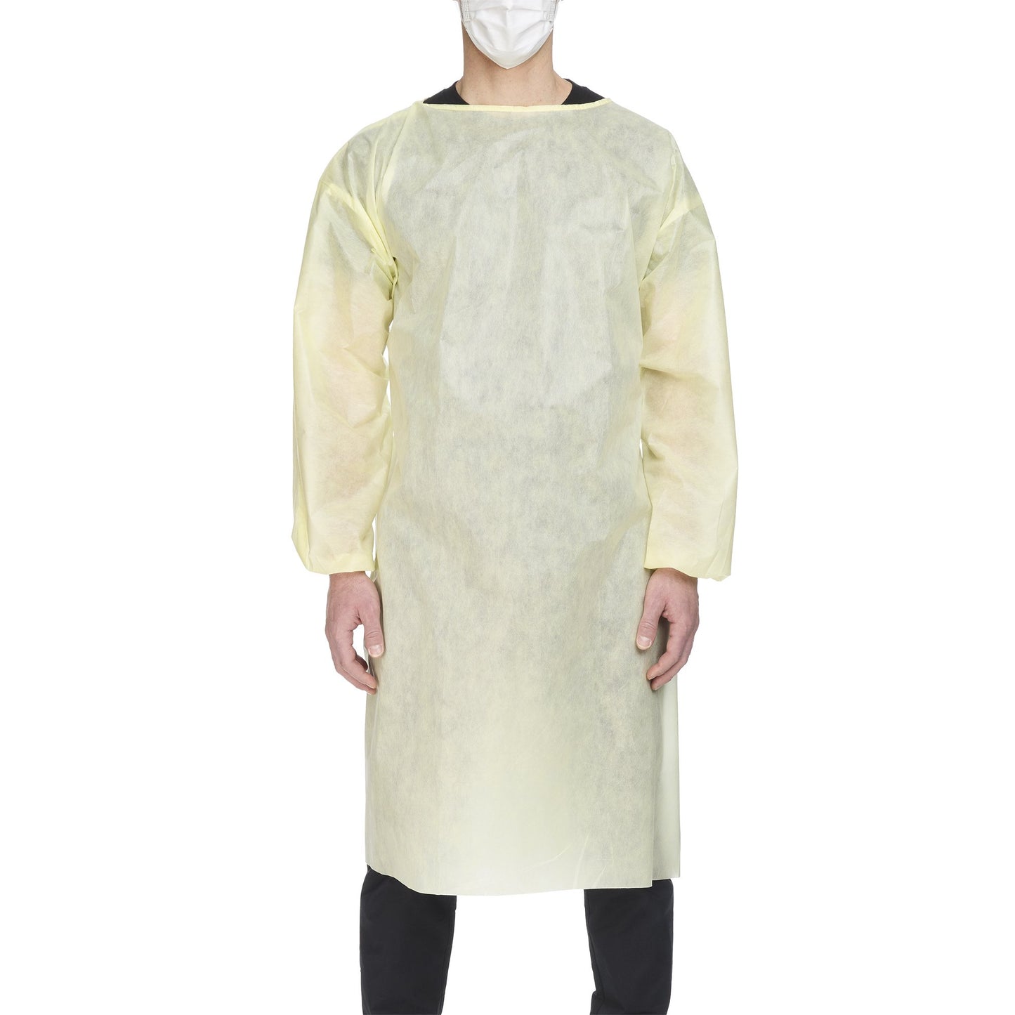 GOWN, ISO PREM YLW XLG