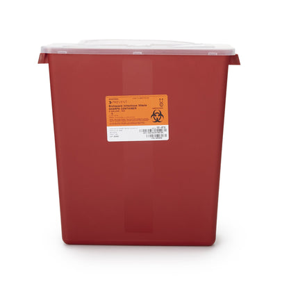 CONTAINER, SHARPS RED 3GL STACKABLE