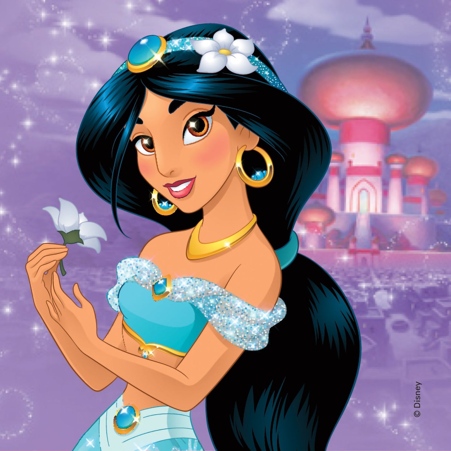 STICKERS, DISNEY PRINCESS CASTLES