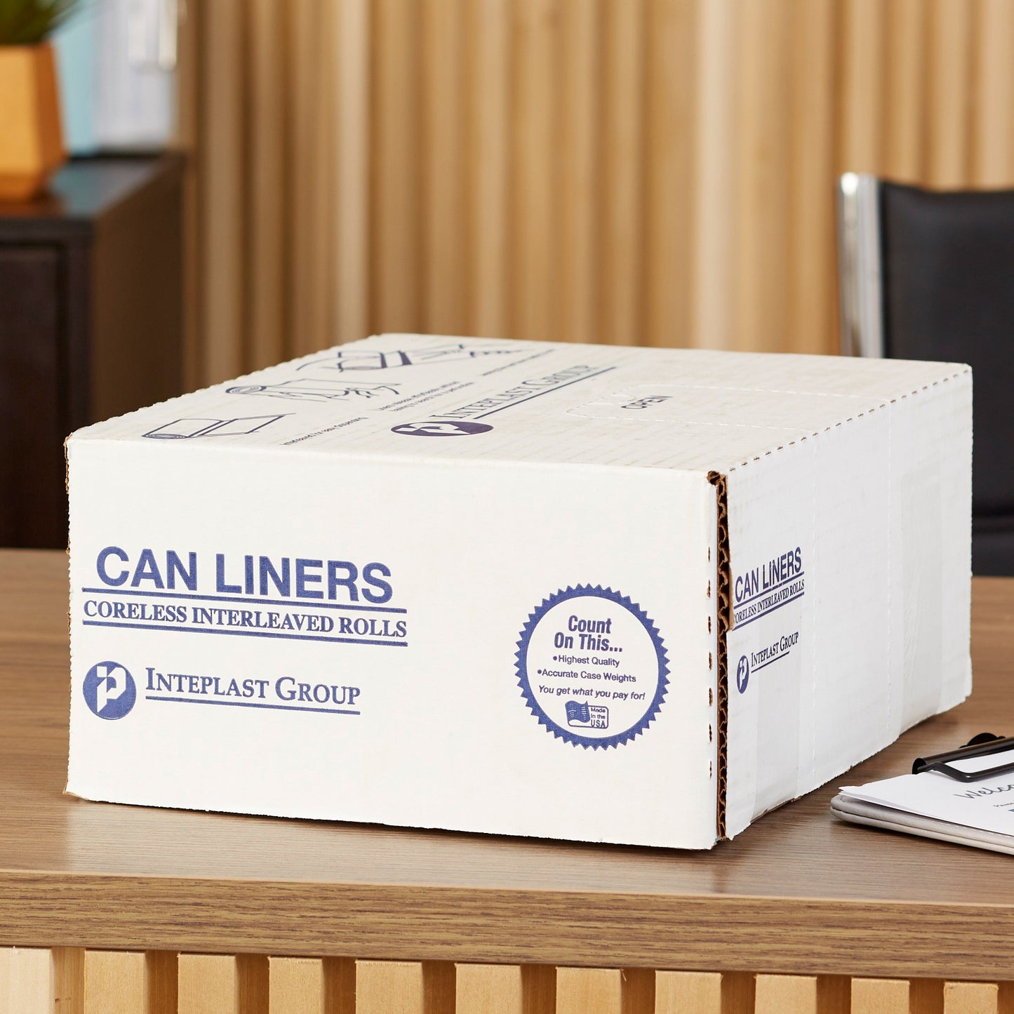 LINER, CAN WHT 0.90MIL 40"X46"40-45GL