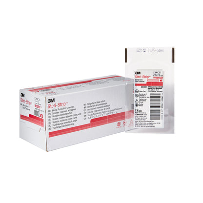CLOSURE, STERI-STRIP SKIN TONE1/4"X3" 3S